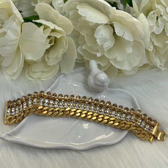 COURTNEY LEE COLLECTION RHINESTONE BRACELET - Picture 2 of 9